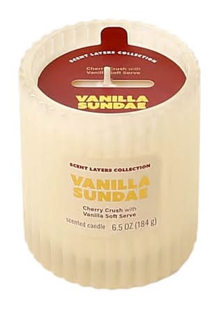 Scent Layers Collection Scented Candle 6.5oz Vanilla Sundae