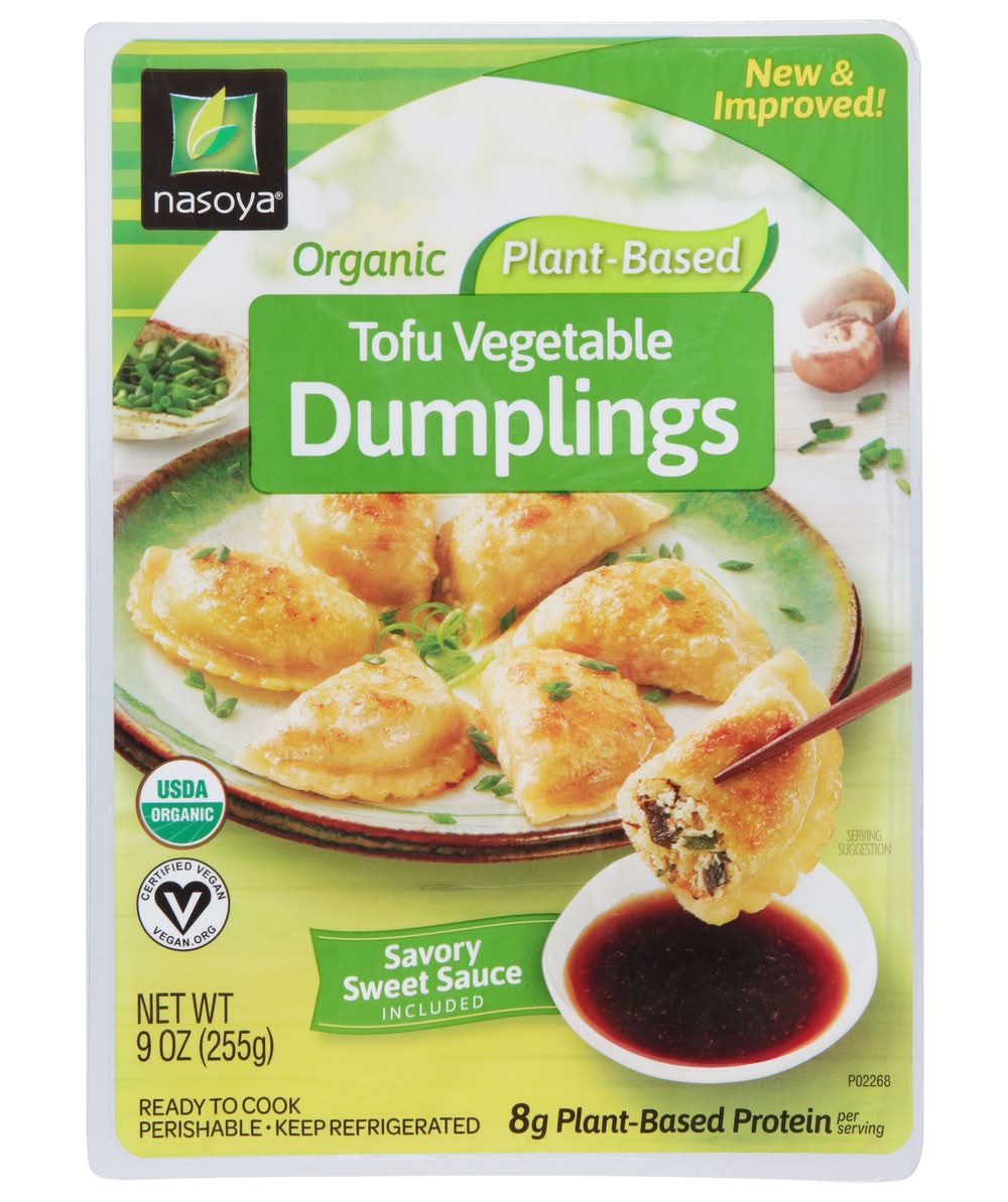 Nasoya Organic Vegan Tofu Vegetable Dumplings (9 oz)