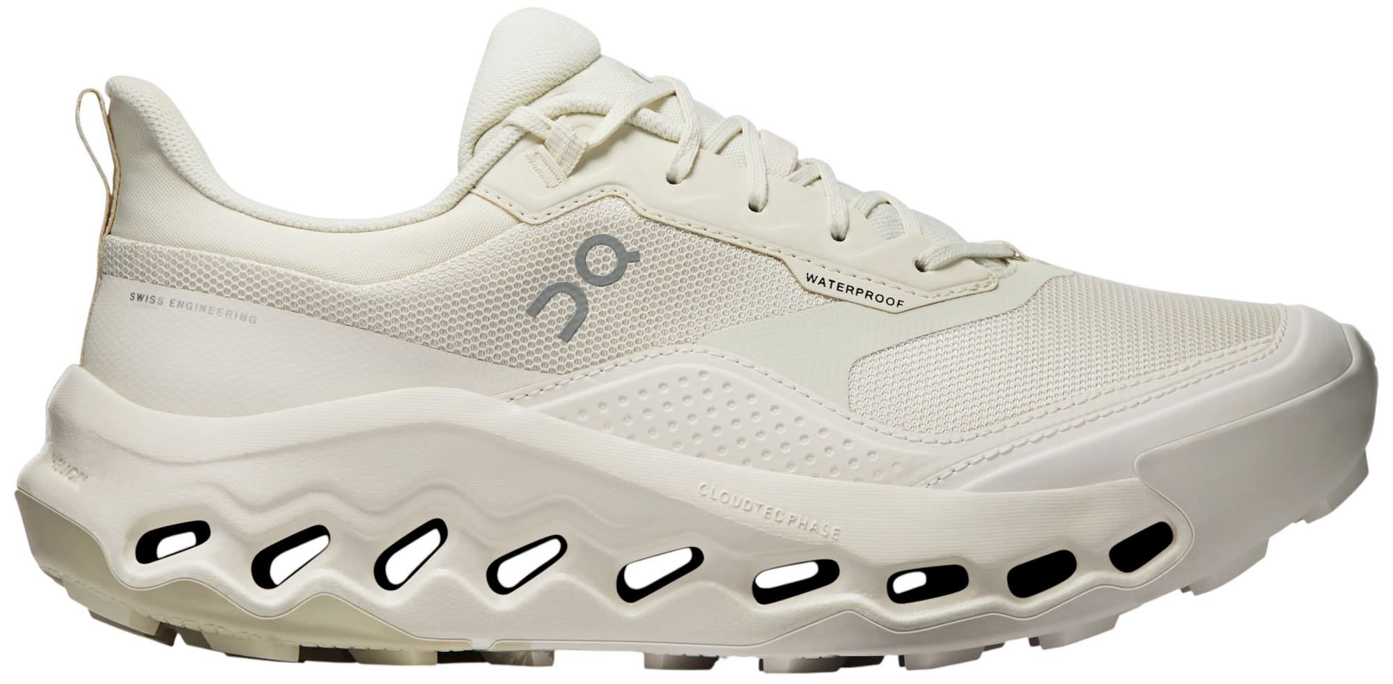 On Women's Cloudhorizon 2.0 Waterproof Hiking Shoes (Ghost/Ivory, 8.0)