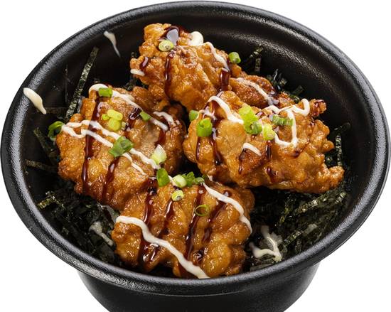 特製甘だれの唐マヨ丼 Fried Chicken Mayo Rice Bowl With Special Sweet Sauce