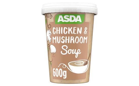 ASDA Chicken & Mushroom Soup 600G