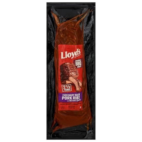 Lloyd's Original Bbq Sauce Baby Back Pork Ribs