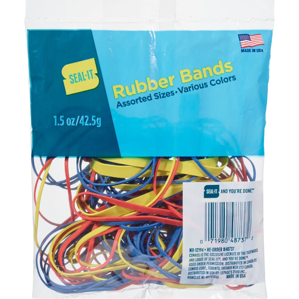 Advantage Rubber Bands, Multicolor