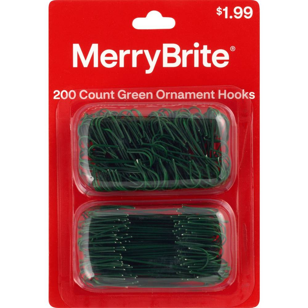 Merry Brite Metal Ornament Hooks, 2 Ct