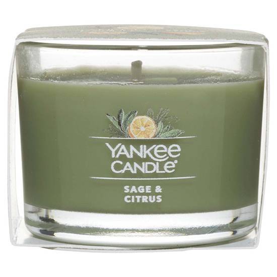 Yankee Candle Signature Collection Mini Jar Sage & Citrus, 1.3 Oz.