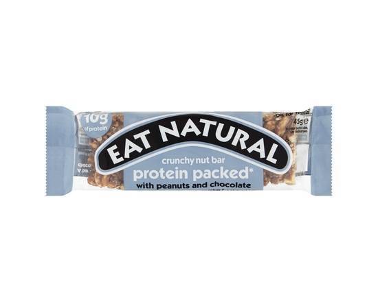 Eat Natural Protein Packed Crunchy Nut Bar with Peanuts and Chocolate 45g