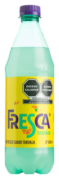 Fresca · Bebida gasificada, toronja (600 ml)