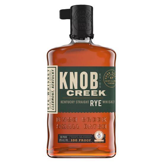 Knob Creek Rye Whiskey (750ml bottle)