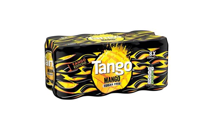 Tango Editions Mango Sugar Free 8 x 330ml (406819)