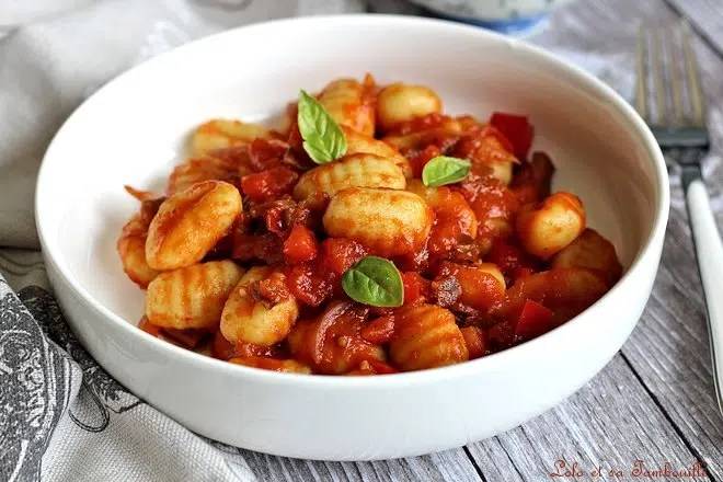 Gnocchi sauce all'arrabiata