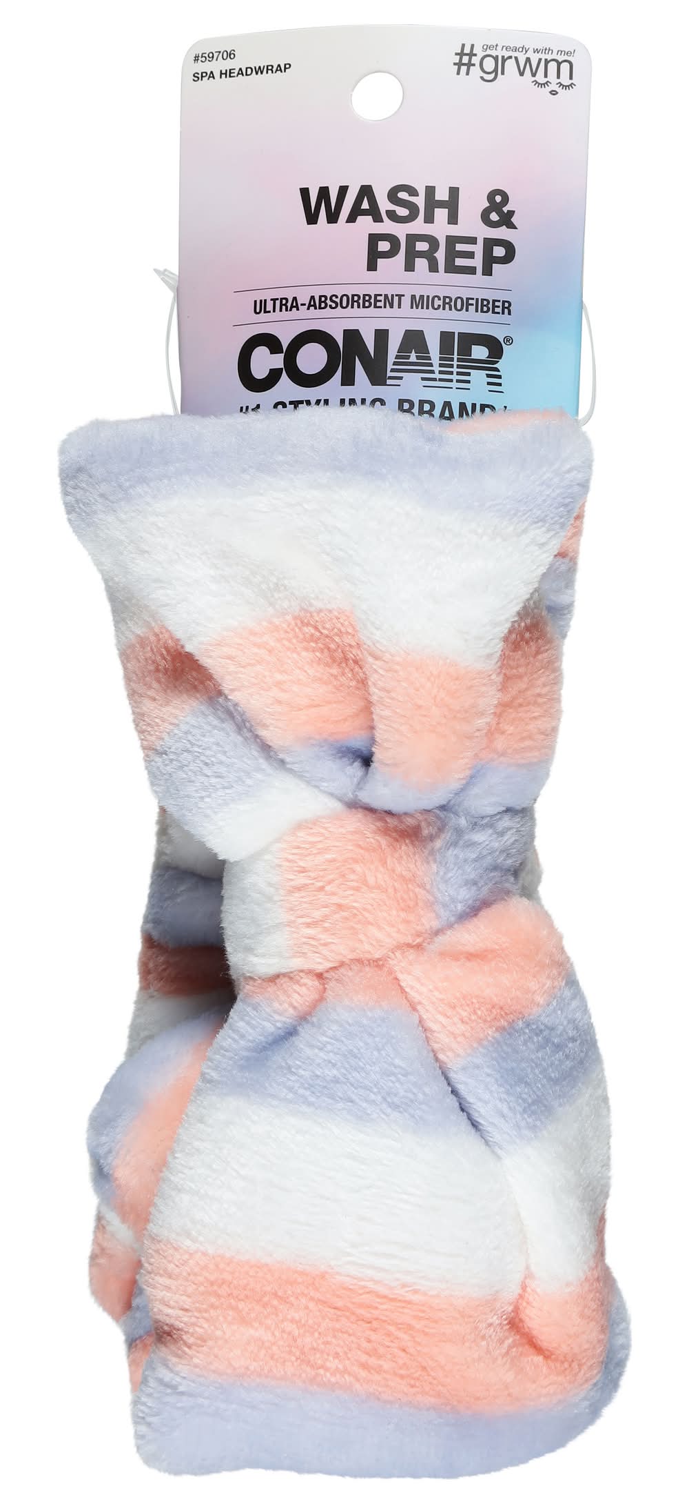 Conair Wash & Prep Spa Headwrap, Multi