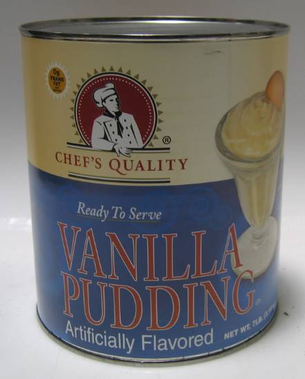 Chef's Quality - Vanilla Pudding - #10 cans