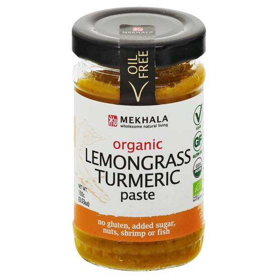 Mekhala Organic Lemongrass Tumeric Paste (3.5 oz)