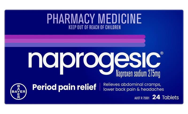 Naprogesic Tabs 275mg 24s