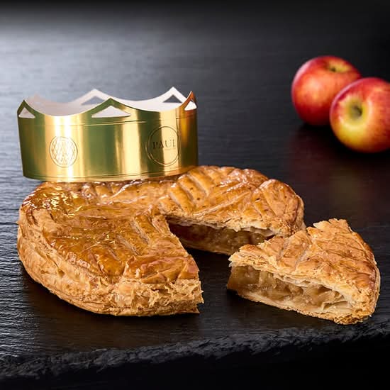 La galette aux pommes, 4 parts