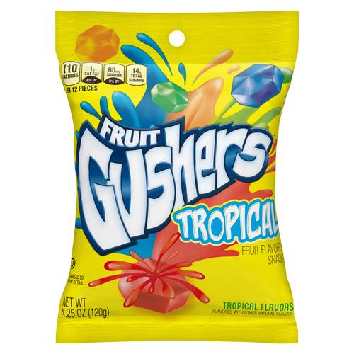 Gushers Fruit Snacks, Tropical (4.25 oz, 12 ct)