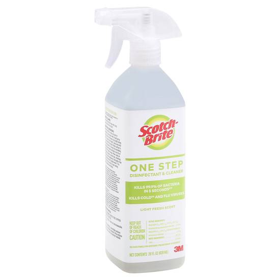 Scotch-Brite One Step Light Fresh Scent Disinfectant & Cleaner (28 fl oz)