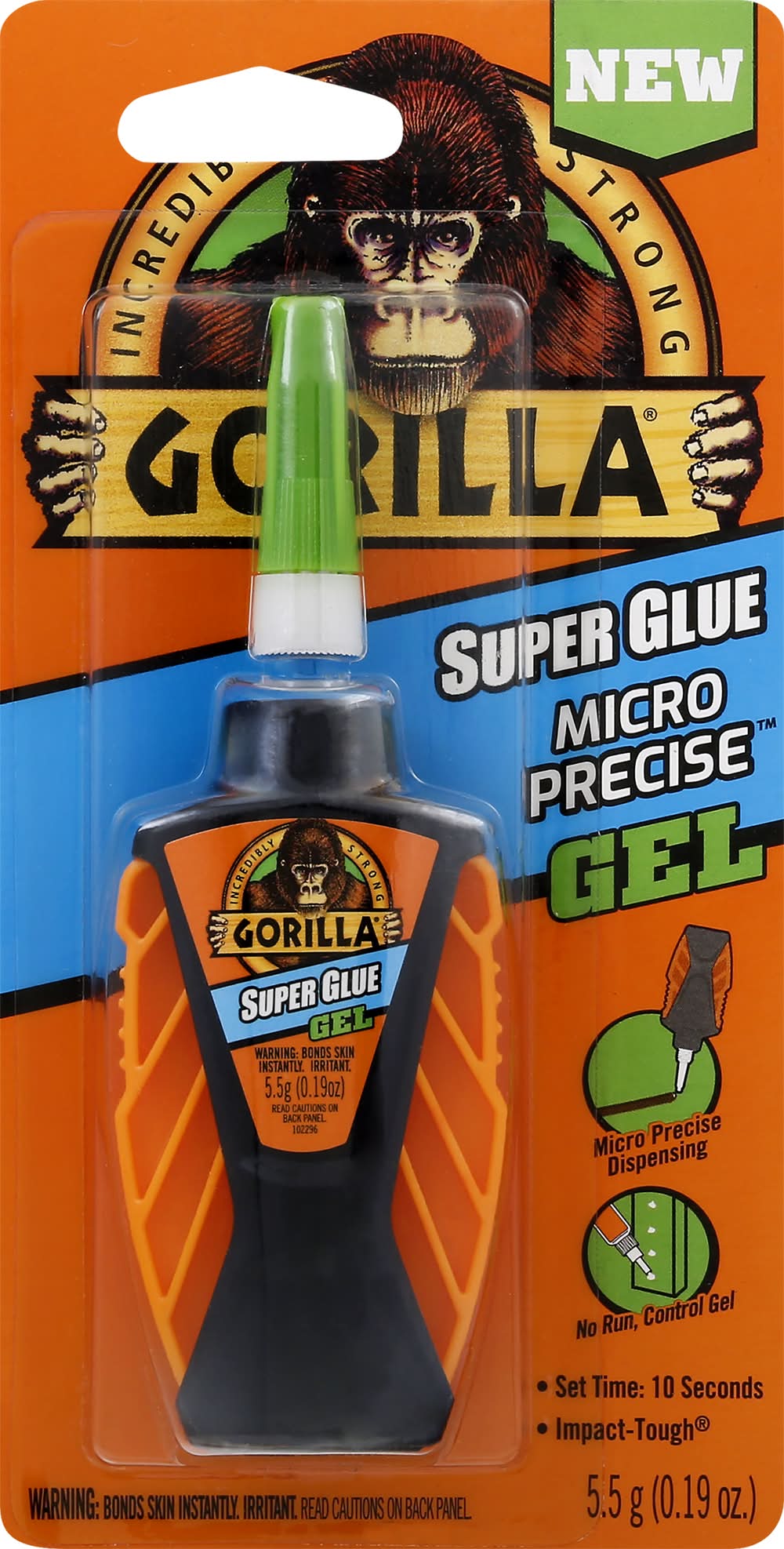 Gorilla Micro Precise Super Glue Gel (5.5 g)