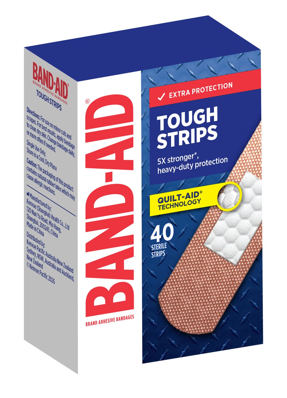 Band-Aid Tough Strips Adhesive Bandages (40 pack)