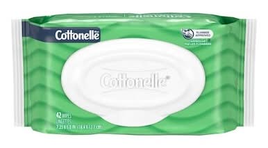 Cottonelle Gentleplus Flushable Wet Wipes With Aloe & Vitamin E (300 g, 84 ct)