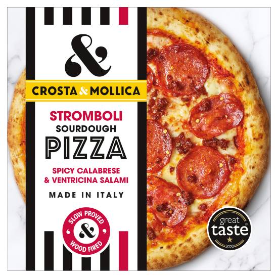 Crosta & Mollica Stromboli Sourdough Pizza Spicy Calabrese & Ventricina Salami