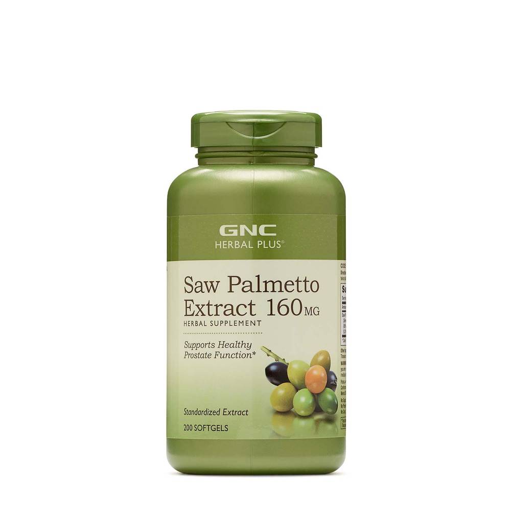 Saw Palmetto Extract 160mg - 200 Softgels (200 Servings) (1 Unit(s))