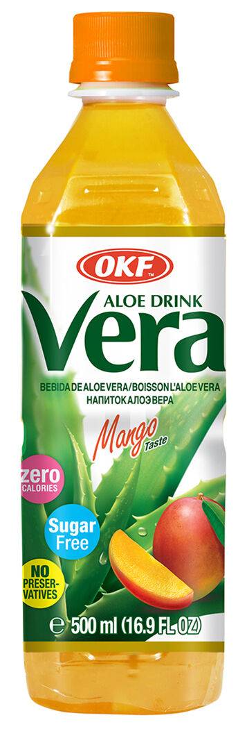 OKF Bebida Aloe Sugar Free Mango 500ml
