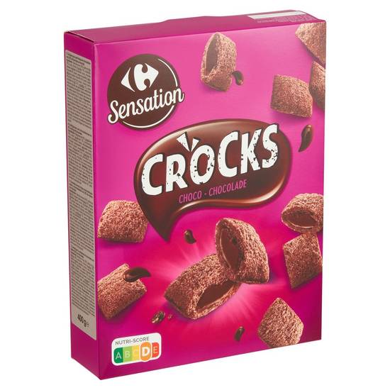 Carrefour Sensation Crocks Chocolade 400 g