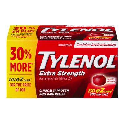 Tylenol ef comprimes facilit (130 ea) - es ez tablet (130 ea)