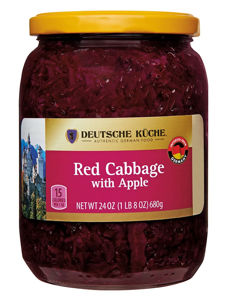 Deutsche Kuche Red Cabbage With Apples (24 oz)
