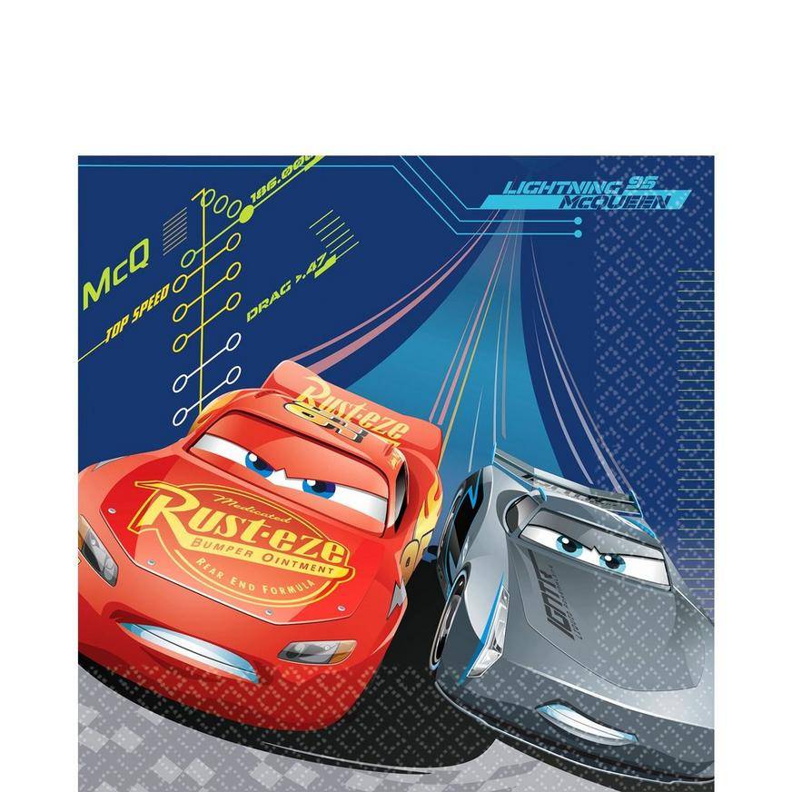 Party City Cars 3 Lunch Napkins (multi) (16 ct)