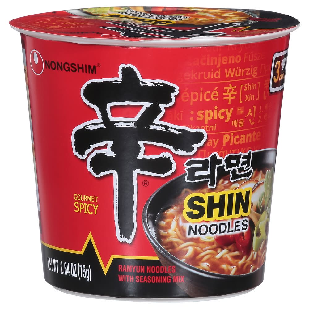 Nongshim Gourmet Spicy Shin Ramyun Noodles (2.64 oz)