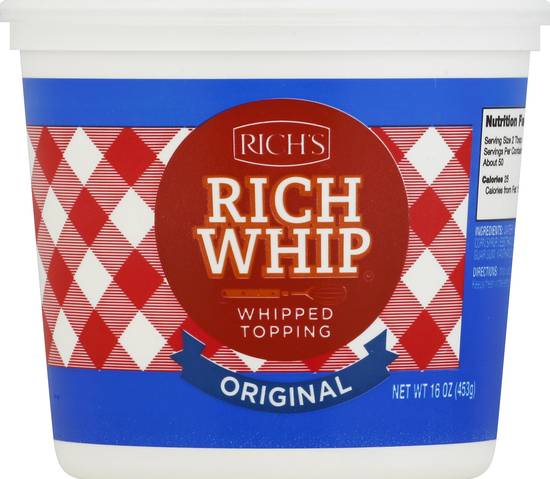 Rich's Rich Whip Original Whipped Topping