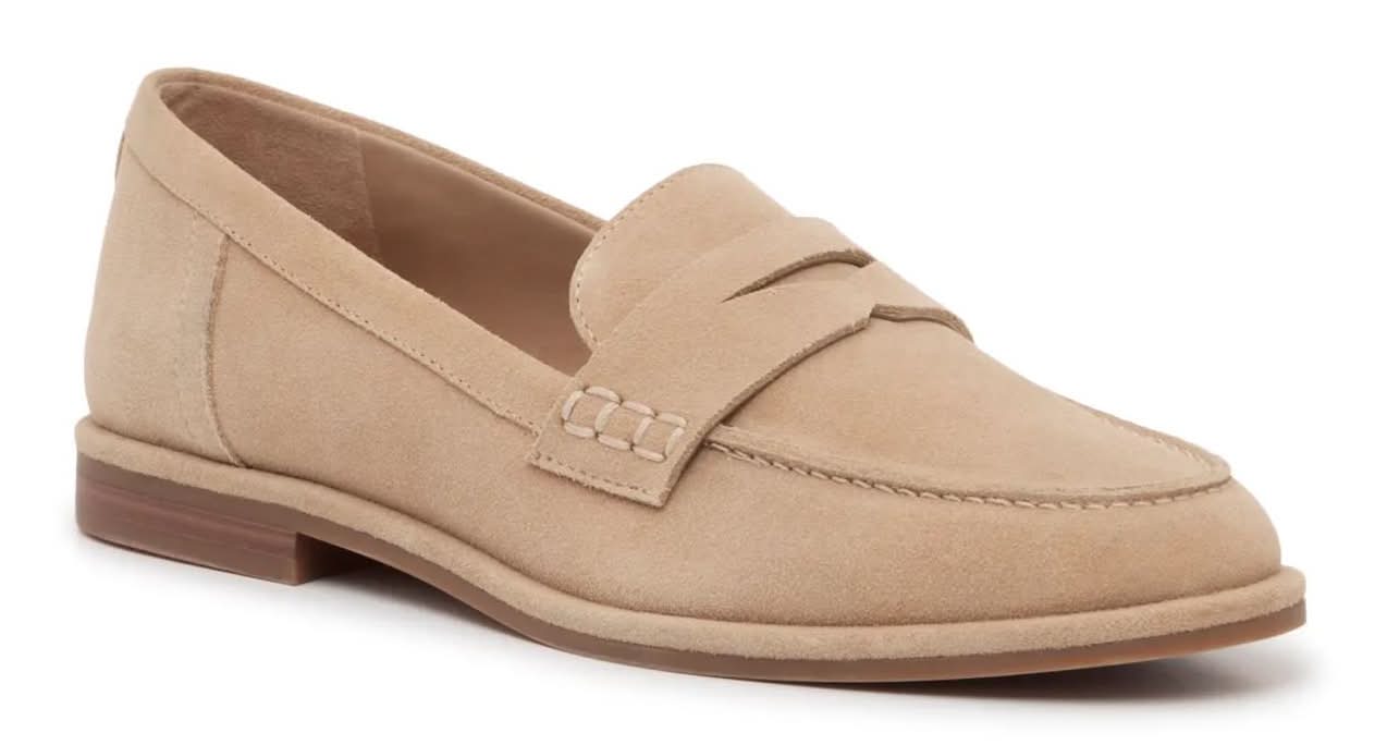 Sam Edelman Signature Collect Brinn Loafer (Tan Suede Medium - 6)