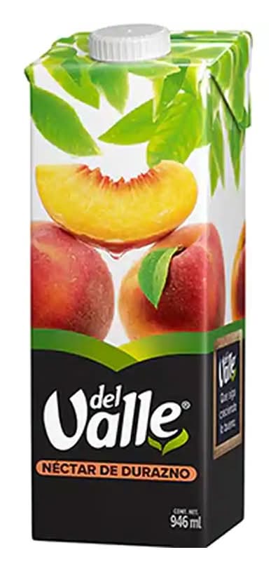 Del Valle · Néctar de fruta, durazno (946 ml)