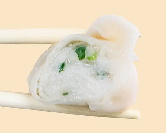 Boiled White Fish Dumplings(8)  白鱼水饺