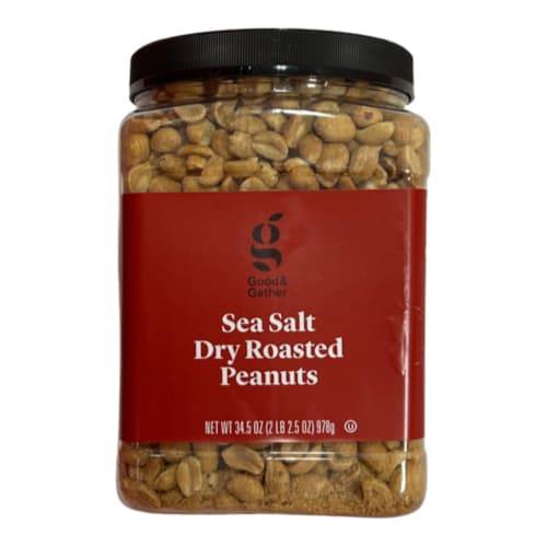 Good & Gather Sea Salt Dry Roasted Peanuts (34.5 oz)