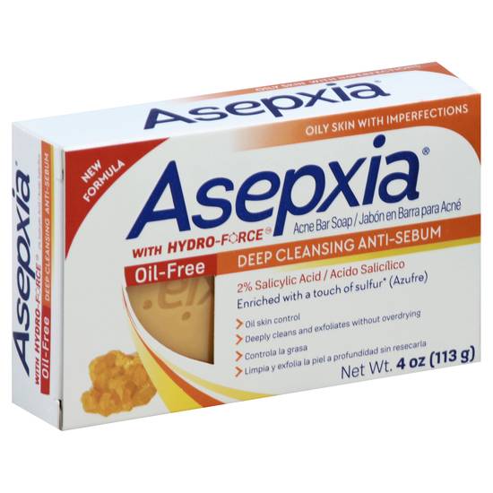 Asepxia Asepxia/Hydro-Force Bar Sp Acne