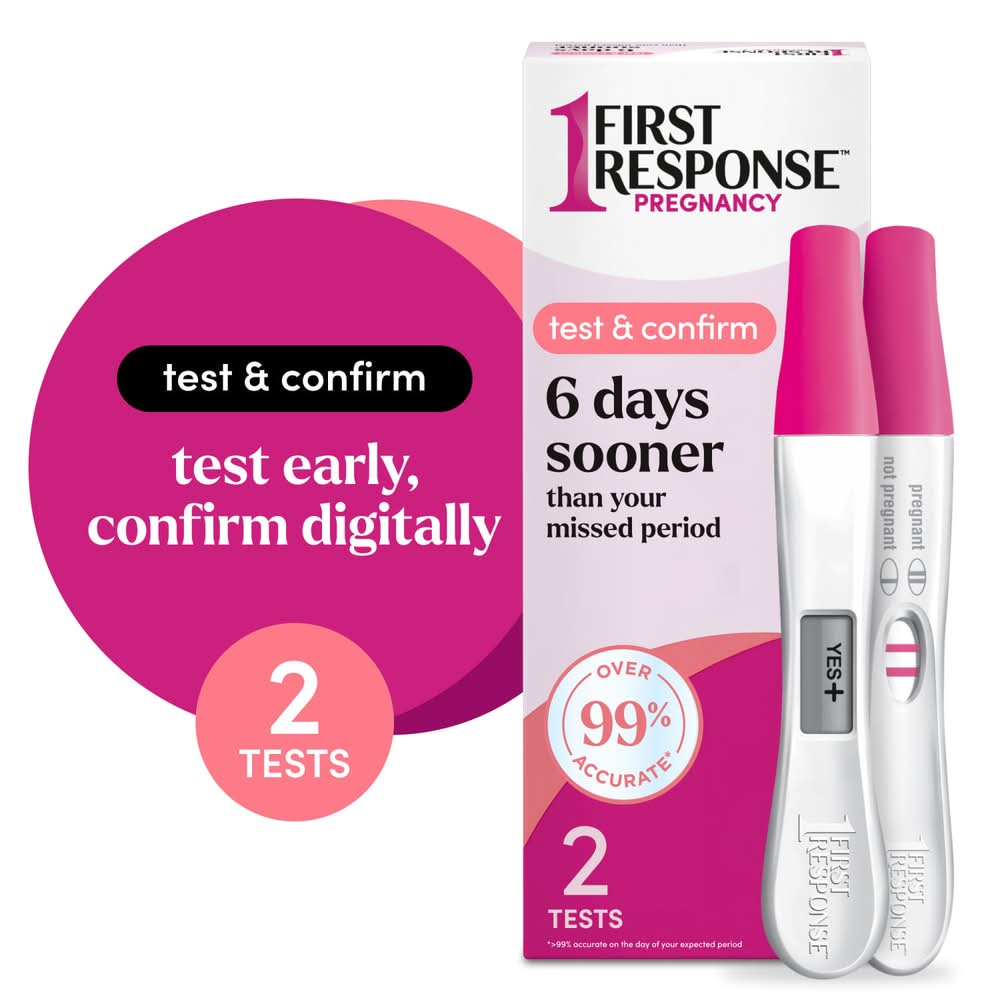First Response Test & Confirm Pregnancy Test Kit (2 ct)