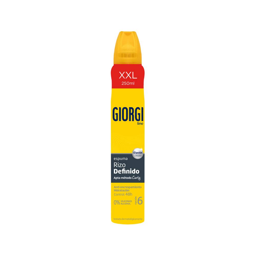 Espuma Rizo Definido Control Total GIORGI 250 ml