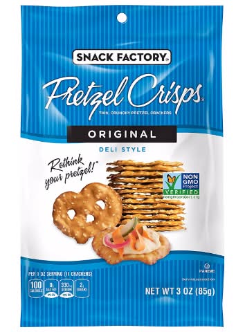 Snack Factory Original Deli Style Pretzel Crisps (3 oz)