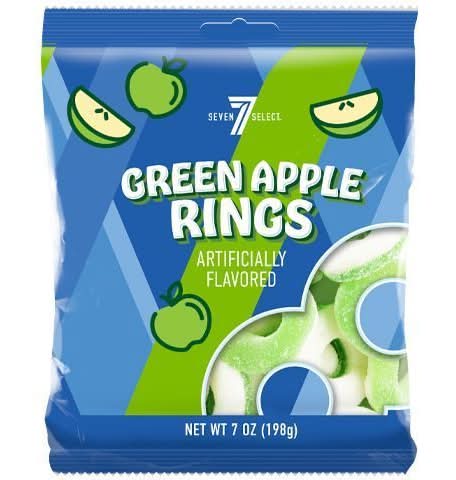 7-Select Green Apple Rings (7 oz)