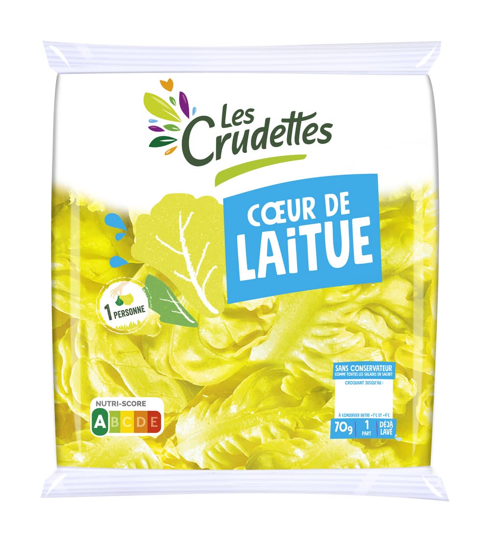 Les Crudettes - Solo cœur de laitue (70g)