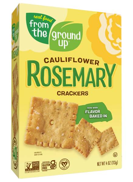From The Ground Up Rosemary Cauliflower Crackers (4 oz)