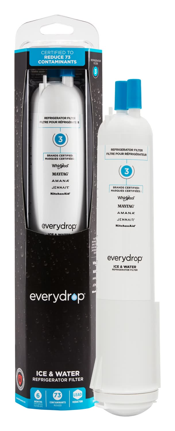 Whirlpool Everydrop Refrigerator Replacement Filter For Whirlpool Filter 3