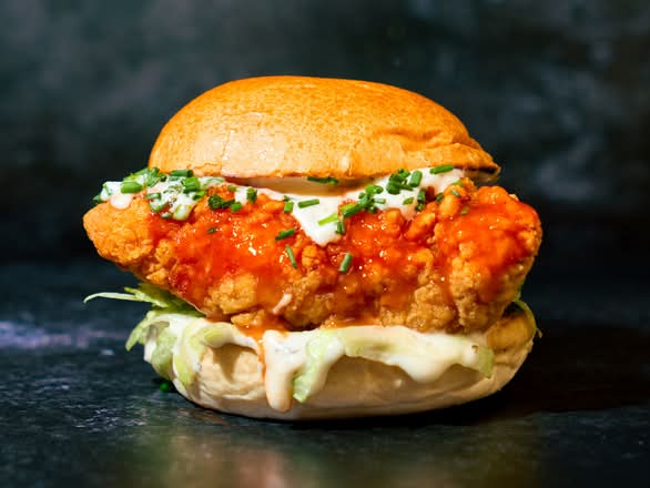 Buffalo Chicken Burger