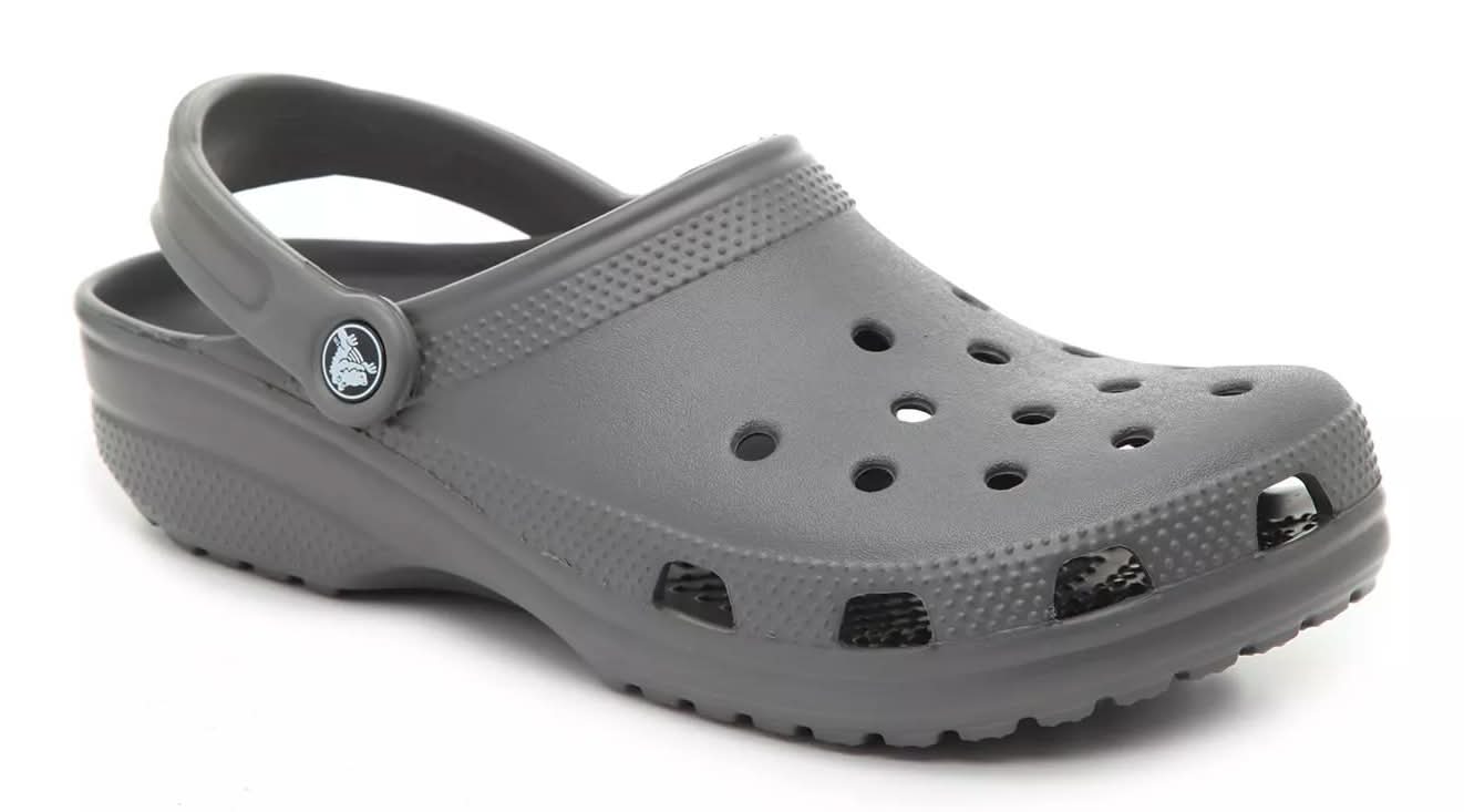 Crocs Classic Clog (Slate Grey Medium - Women's 12 / Men's 10)