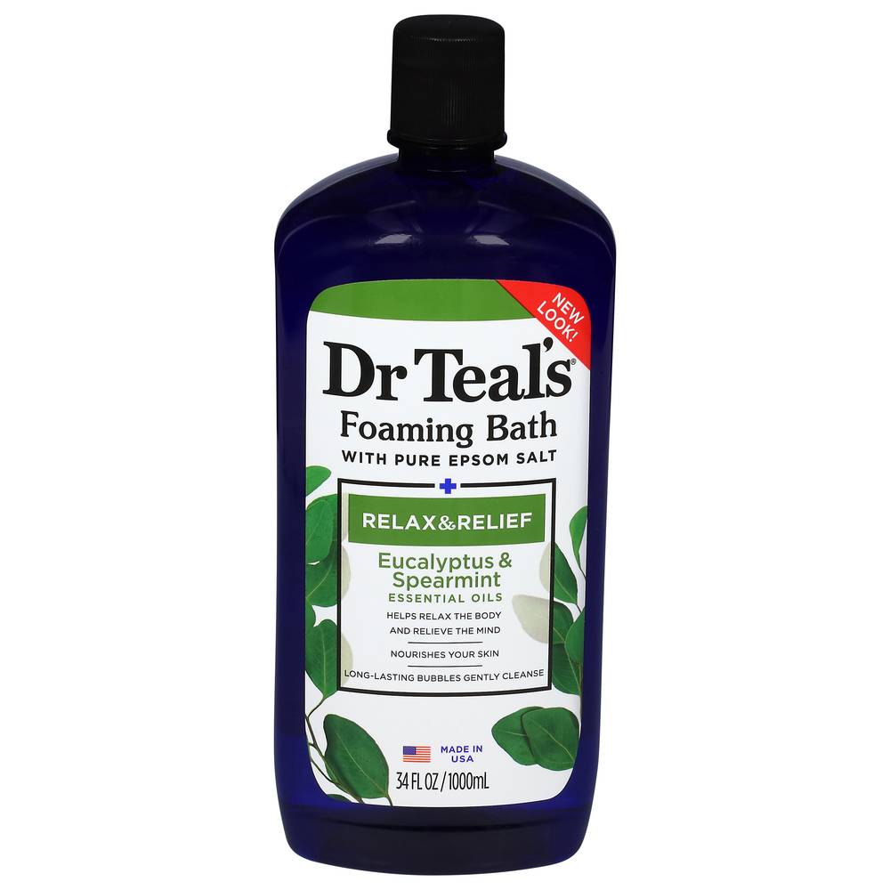 Dr Teal's Relax & Relief Eucalyptus & Spearmint Foaming Bath