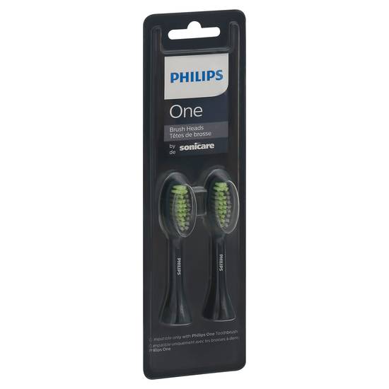 Philips One By Sonicare Blister Brush Heads (2 ct)