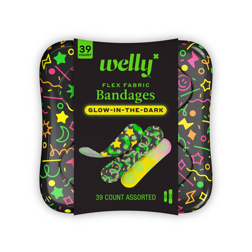 Welly Glow In The Dark Bravery Badge - 39 ct